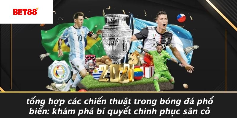 Tổng hợp các chiến thuật trong bóng đá phổ biến